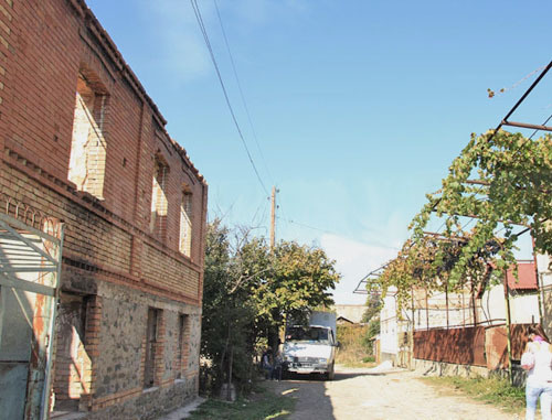 Приграничное грузинское село Эргнети. Фото: © PanARMENIAN Photo/Gohar Karapetyan
