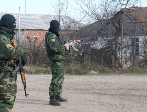 Спецоперация в Дагестане. Фото: http://05.mvd.ru