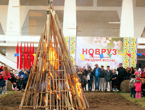 Новруз-байрам в Махачкале. 21 марта 2013 г. Фото Тимура Исаева для "Кавказского узла"