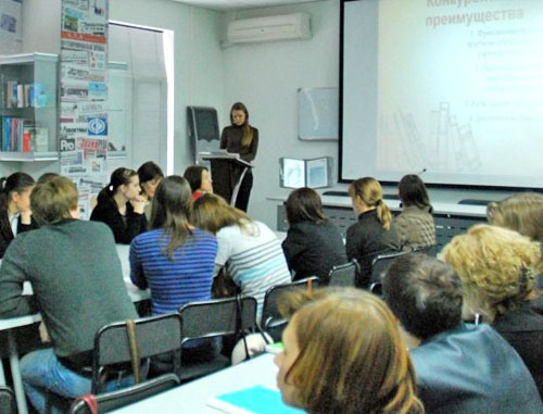 Студенты Северо-Кавказского университета (СКФУ) во время занятий. Ставрополь. Фото http://net.ncstu.ru/