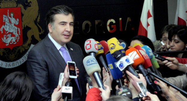 Михаил Саакашвили. Фото пресс-службы администрации президента Грузии, http://www.president.gov.ge