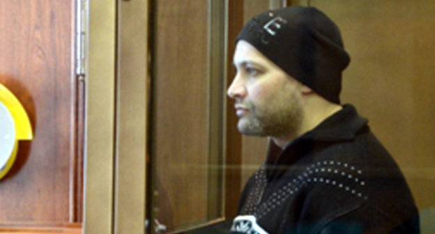 Сергей Хаджикурбанов, один из обвиняемых в убийстве Анны Политковской. Фото пресс-службы Мосгорсуда, www.mos-gorsud.ru