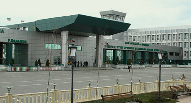 Здание аэропорта Грозного, Чечня. Фото: http://vaynahavia.ru