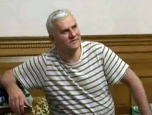 Саид Амиров во время его задержания. Махачкала, 1 июня 2013 г. Кадр оперативной видеосъемки, опубликованной на Youtube