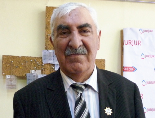Председатель Союза езидов Азиз Тамоян. Ереван, 1 августа 2013 г. Фото Армине Мартиросян для "Кавказского узла"