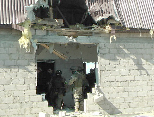 Спецоперация в пригороде Назрани 21 мая 2013 г. Фото: http://nac.gov.ru