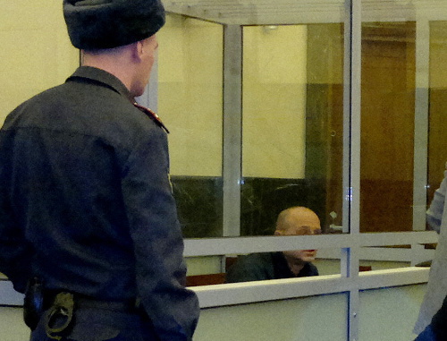 Дмитрий Павлюченков в суде. Москва, 14 марта 2013 г. Фото "Кавказского узла"