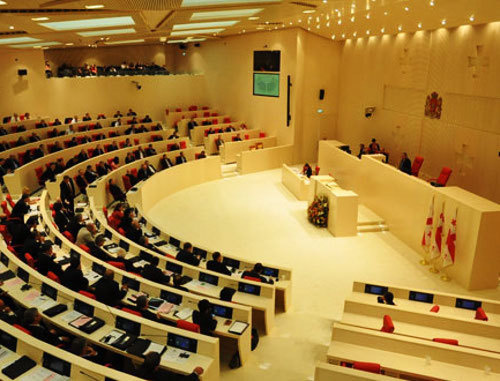 Заседание парламента Грузии. Фото: http://parliament.ge