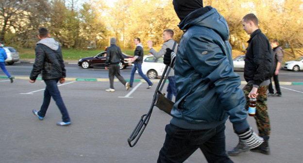Москва, 13 октября 2013 г. Беспорядки в Западном Бирюлево. Фото: © Ridus.ru
