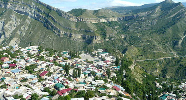 Село Гуниб в Дагестане, откуда родом Наида Асиялова. Фото: Fred Schaerli, http://commons.wikimedia.org/