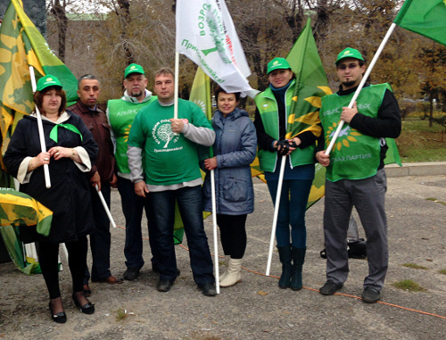 Митинг с требованием сохранить Волго-Ахтубинскую пойму. Фото: http://www.azvolga.ru