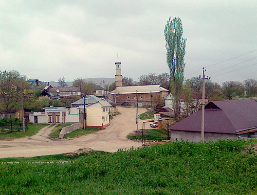 Село Калининаул Казбеговского района Дагестана. Фото Умара Дагирова, http://commons.wikimedia.org