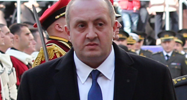 Георгий Маргвелашвили во время инаугурации. Тбилиси, 17 ноября 2013 г. Фото предоставлено пресс-службой правительства Грузии