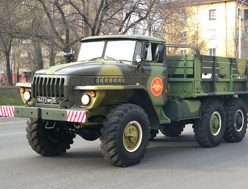 Военный грузовик "Урал". Фото: Andshel, http://ru.wikipedia.org/
