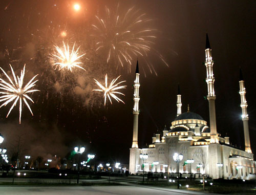 Мечеть "Сердце Чечни" в Грозном. Фото http://www.grozny-inform.ru/