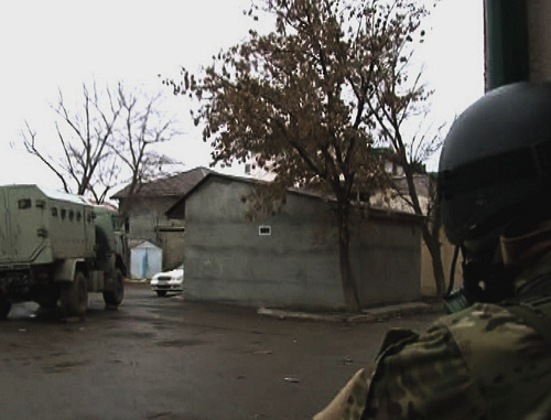 Спецопераия в Хасавюрте, январь 2014 г. Фото НАК, http://nac.gov.ru