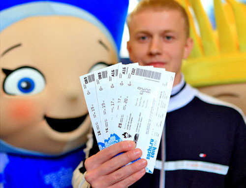 Билеты на Олимпийские игры в Сочи. Фото http://www.krasnodar-region.com/