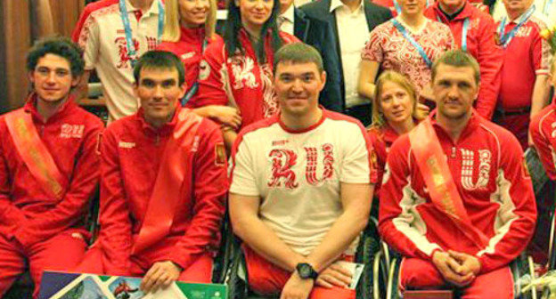 Участники Паралимпийских игр 2014 г Сочи. Фото: паралимпийский комитет России http://paralymp.ru/