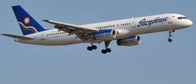Самолет авиакомпании "Якутия". Фото: E233renmei http://commons.wikimedia.org/