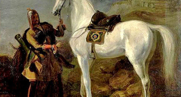 Сэр Уильям Аллан «Черкесский вождь» (1843). A Painting By Sir William Allan 1843. Фото http://ru.wikipedia.org/