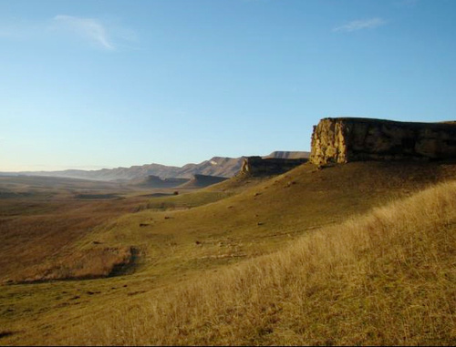 Гора Ниваду в Зольском районе Кабардино-Балкарии. Фото: Chereck, http://commons.wikimedia.org, Creative Commons Attribution-Share Alike 3.0 Unported license.