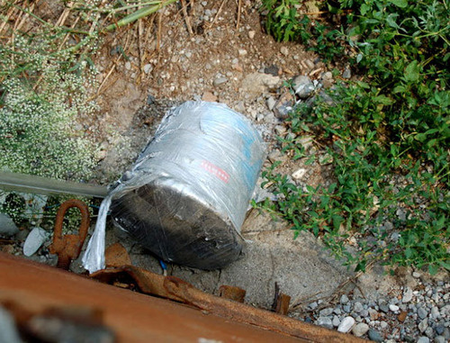 Самодельное взрывное устройство. Фото http://nac.gov.ru/