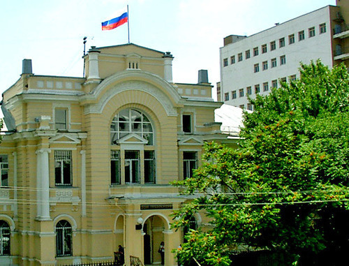 Фасад здания Ростовского областного суда. Фото http://www.rostoblsud.ru/
