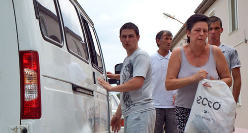 Беженцы из восточных регионов Украины в Дагестане. 26 июня 2014 г. Фото Тимура Исаева для "Кавказского узла"