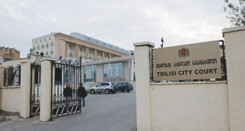 Тбилисский городской суд. Фото: Александр Имедашвили, NEWSGEORGIA