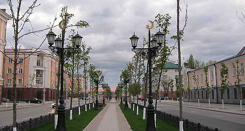 Проспект Победы, Грозный, Чечня. Фото: http://grozny.eu/details.php?image_id=452