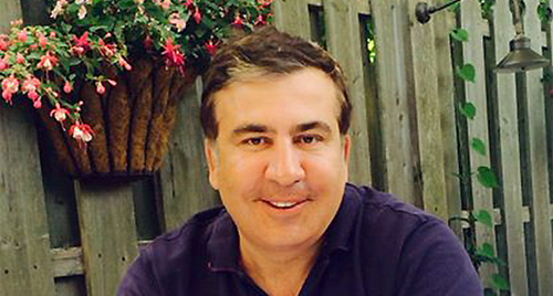 Бывший президент Грузии Михаил Саакашвили, август 2014. Фото: https://www.facebook.com/SaakashviliMikheil