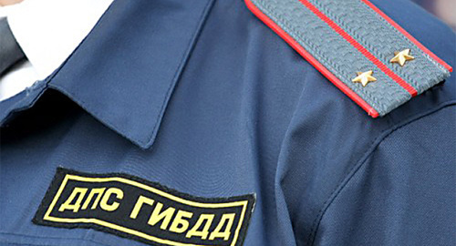 Нашивка на форме сотрудника ДПС. Фото: http://site.infpol.ru/news/679/128868.php