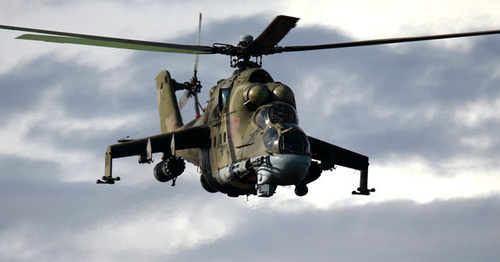Вертолет Ми-24. Фото: Russian Air Force Mil Mi-24P Dvurekov-4 https://ru.wikipedia.org