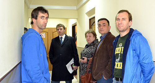  Участники и слушатели процесса в Хостинском районном суде. Фото Светланы Кравченко для "Кавказского узла"