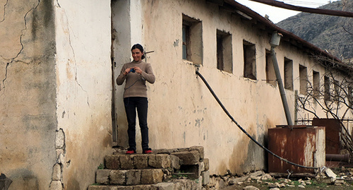 Одна из ферм села Бердашен. Нагорный Карабах, Мартунинский район, село Бердашен.  23 ноября 2014 год. Фото Алвард Григорян