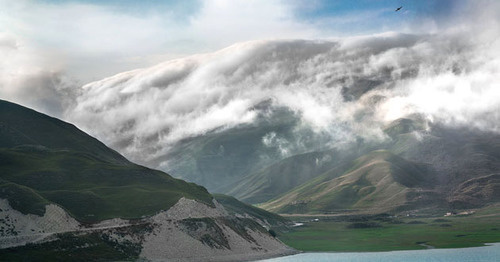 Высокогорное озеро Кезеной-Ам. Чечня. Фото Тимура Агирова, Абдуллаха Берсаева  http://openkavkaz.com/