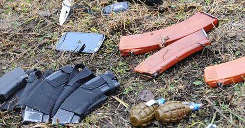 Оружие, боеприпасы. Фото http://nac.gov.ru/