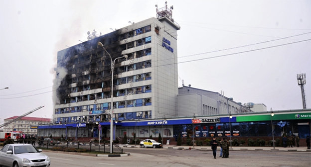 Дом Печати в Грозном после проведения КТО. Фото: http://nac.gov.ru/content/4810.html