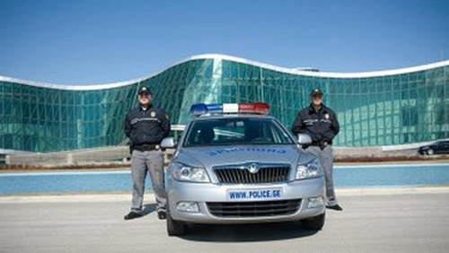 Представители полиции Грузии. Фото: пресс-служба МВД Грузии