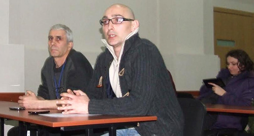 Участники слушаний в Тбилиси. Фото Эдиты Бадасян для "Кавказского узла"