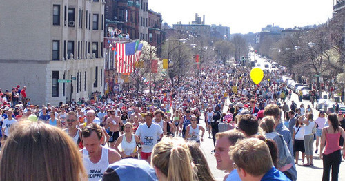 Бостонский марафон 2005 г. Фото: Pingswept https://commons.wikimedia.org