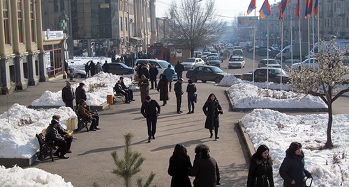 Улица в Гюмри. Фото Тиграна Петросяна для "Кавказского узла"