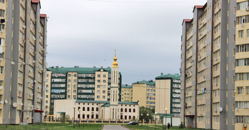 Многоквартирные дома в Ленинском районе Грозного. Фото Магомеда Магомедова для "Кавказского узла" 