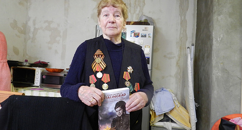 Любовь Сладкова-Аветисян — автор книги  «Из огня Сталинграда». Фото Татьяны Филимоновой