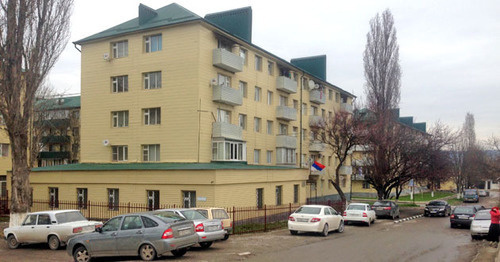 Многоквартирные дома в Грозном. Фото Магомеда Магомедова для "Кавказского узла"