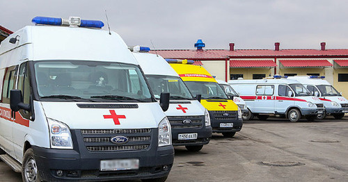 Машины скорой помощи. Фото: пресс-служба главы Ингушетии