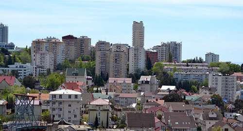 Высотки на улице Пирогова, Сочи. Фото Светланы Кравченко для "Кавказского узла"