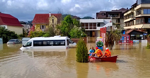 Последствия наводнения в Сочи. 26 июня 2015 г. Фото Анны Грицевич для "Кавказского узла"