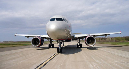 Взлёт самолёта авиакомпания "Донавиа". Фото: http://www.aeroflot-don.ru/company.aspx?no=491