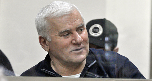 Саида Амиров в зале суда, май 2015. Фото Олега Пчелова для "Кавказского узла"